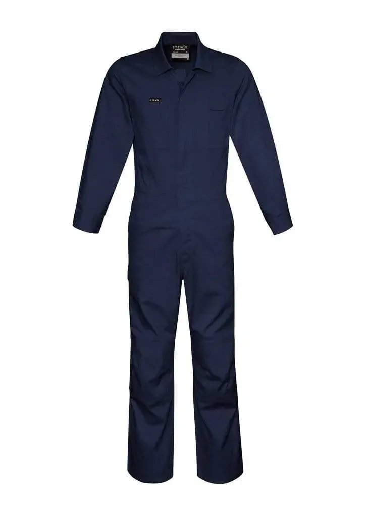 SYZMIK Men’s Lightweight Cotton Drill Overall ZC560 Work Wear Syzmik Navy 77